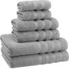 imageAmerican Soft Linen Bath Rug 20 in 34 in 100 Cotton Bath Mats Rugs for Bathroom Slip Reducer Washable Shaggy Form Area Rugs Light Grey Bath RugLight Grey