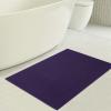 imageAmerican Soft Linen Bath Rug 20 in 34 in 100 Cotton Bath Mats Rugs for Bathroom Slip Reducer Washable Shaggy Form Area Rugs Light Grey Bath RugRich Purple