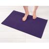 imageAmerican Soft Linen Bath Rug 20 in 34 in 100 Cotton Bath Mats Rugs for Bathroom Slip Reducer Washable Shaggy Form Area Rugs Light Grey Bath RugRich Purple