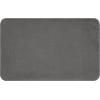 imageAmerican Soft Linen Bath Rug 20 in 34 in 100 Cotton Bath Mats Rugs for Bathroom Slip Reducer Washable Shaggy Form Area Rugs Light Grey Bath RugSmoke Gray