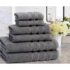 imageAmerican Soft Linen Bath Rug 20 in 34 in 100 Cotton Bath Mats Rugs for Bathroom Slip Reducer Washable Shaggy Form Area Rugs Light Grey Bath RugSmoke Gray