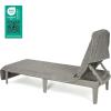 imageAmerican Soft Linen Chaise Lounge Covers with Pocket 86quotx32quot Oversized Beach Pool Lounge Chair Towel GrayGray Chair Towel