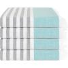 imageAmerican Soft Linen Turkish Peshtemal Beach Towels 40quot x 70quot Size 4 Pack Swim Towels for Beach and Pool Towels Orange Pink StripeBaby Blue