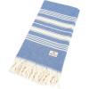imageAmerican Soft Linen Turkish Peshtemal Beach Towels 40quot x 70quot Size 4 Pack Swim Towels for Beach and Pool Towels Orange Pink StripeBlue