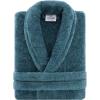 imageAmerican Soft Linen Warm Fleece Robe Mens and Womens Robe Fuzzy 1 Piece Unisex Plush Adult Bathrobe for BathroomColonial Blue
