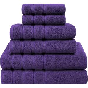 imageAmerican Soft Linen Bath Rug 20 in 34 in 100 Cotton Bath Mats Rugs for Bathroom Slip Reducer Washable Shaggy Form Area Rugs Light Grey Bath RugRich Purple