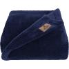 imageAmerican Soft Linen Bedding Fleece Blanket Twin Size 60x80 inch Plush Fuzzy Cozy Soft Blanket for Bed Sofa Couch Navy BlueNavy Blue