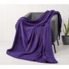 imageAmerican Soft Linen Bedding Fleece Blanket Twin Size 60x80 inch Plush Fuzzy Cozy Soft Blanket for Bed Sofa Couch Navy BluePurple