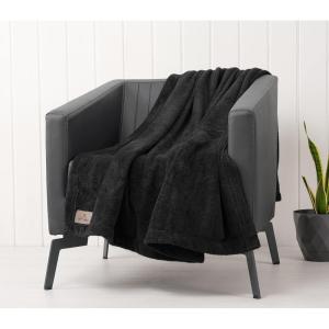 imageAmerican Soft Linen Bedding Fleece Blanket Twin Size 60x80 inch Plush Fuzzy Cozy Soft Blanket for Bed Sofa Couch Navy BlueBlack