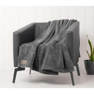 imageAmerican Soft Linen Bedding Fleece Blanket Twin Size 60x80 inch Plush Fuzzy Cozy Soft Blanket for Bed Sofa Couch Navy BlueGray