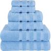 imageAmerican Soft Linen 6 Piece Towel Set and 4 Piece Hand Towel Set Bundle