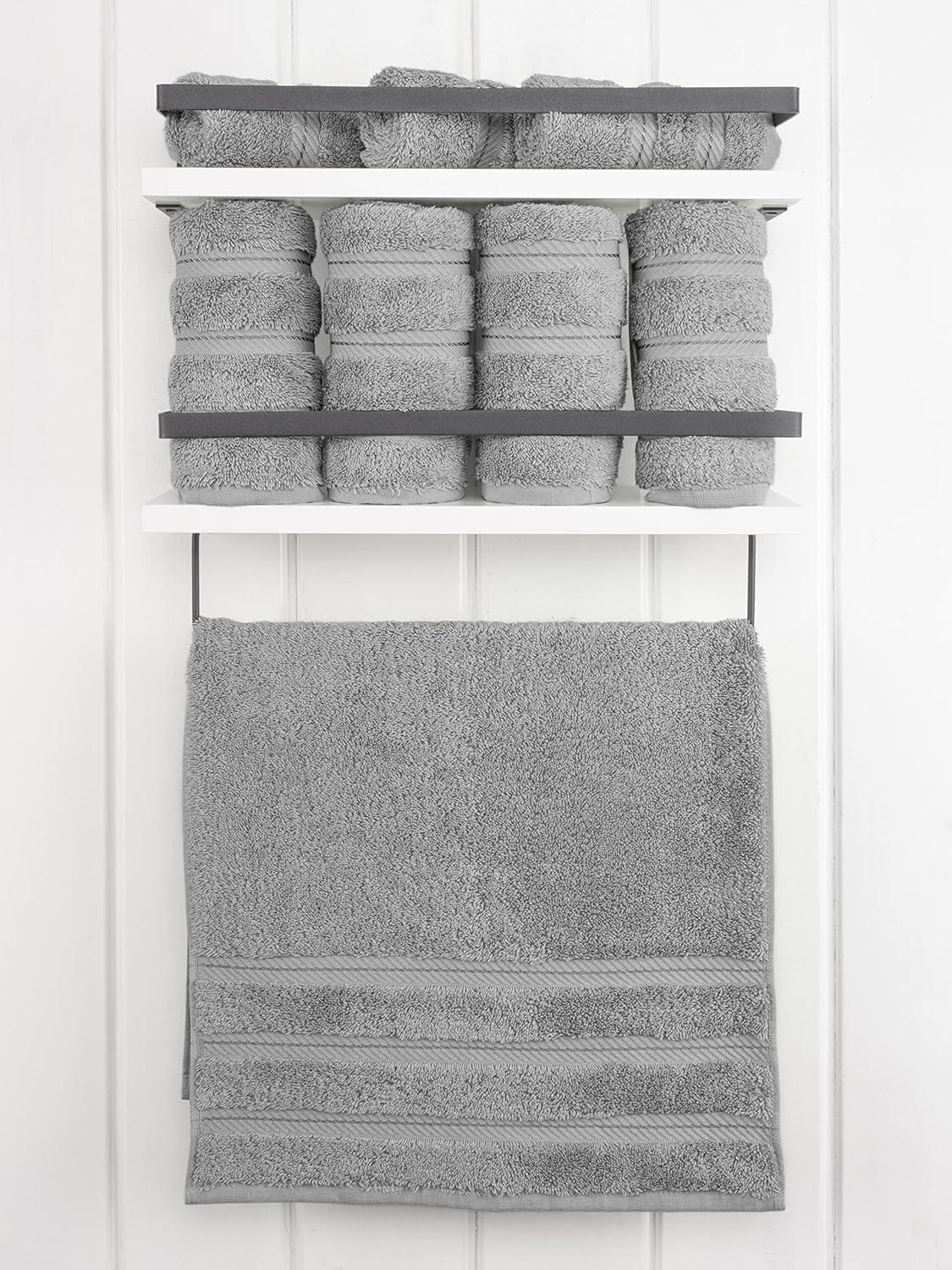 imageAmerican Soft Linen 6 Piece Towel Set and 4 Piece Bath Towel Set and 4 Piece Hand Towel Set Bundle