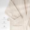 imageAmerican Soft Linen Womens 100 Cotton Terry Bathrobe  Soft Absorbent Quick Dry Turkish Robes for Women Quality HousecoatBeige
