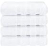 imageAmerican Soft Linen 4 Piece Bath Hand ampamp Washcloth Towel Bundle 12 Count White Cotton Towel Set