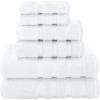 imageAmerican Soft Linen LargeX Large Unisex Robe and 6Piece Towel Set Bundle